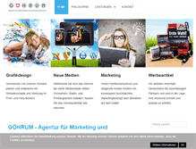 Tablet Screenshot of goehrum.com