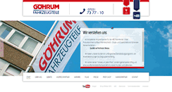 Desktop Screenshot of goehrum.de